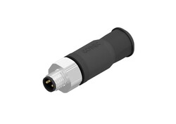 42-00005 M8 3 PİN ERKEK DÜZ KONNEKTÖR