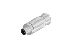 43-00115 M12 4 PİN ERKEK METAL SEYYAR