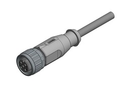 43-10002 3 PİN DİŞİ DÜZ 5M PVC