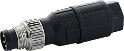 7000-08325-0000000 M8 male 0° A-cod. IDC 3-pol., 0,25 - 0,5mm², 2,5 - 5mm