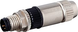 7000-08351-0000000 M8 male 0° A-cod. IDC 4-pol., 0,14 - 0,34mm², 2,5 - 5,1mm