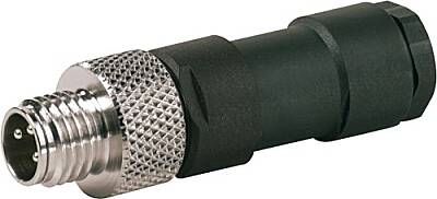 7000-08401-0000000 M8 male 0° A-cod. solder pins 3-pol., 0.25mm², 3,5 - 5mm - 1