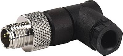 7000-08441-0000000 M8 male 90° A-cod. solder pins 3-pol., 0.25mm², 3,5 - 5mm - 1