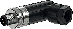 7000-08455-0000000 M8 male 90° A-cod. Push-Lock 4-pol., 0,14 - 0,5mm², 3,5 - 5,5 mm