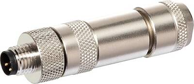 7000-08641-0000000 M8 male 0° A-cod. screw terminal 3-pol., 0,14 - 0.5mm², 4 - 5,5mm, shielded - 1