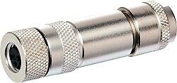 7000-08671-0000000 M8 female 0° A-cod. screw terminal 4-pol., 0,14 - 0.5mm², 4 - 5,5mm, shielded