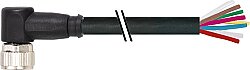 7000-08971-6960300 M8 female 90° with cable PUR 8x0.14 3m
