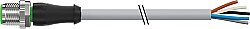 7000-12041-2193000 M12 male 0° A-cod. with cable PVC 5x0.34 gy UL/CSA 30m