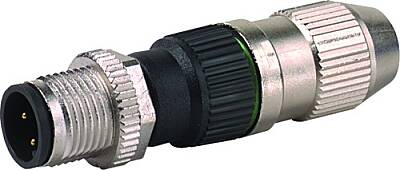 7000-12481-0000000 M12 male 0° A-cod. IDC 4-pol., 0.25 - 0.5mm², 4 - 5,1mm - 1