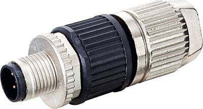 7000-12533-0000000 M12 male 0° A-cod. IDC 5-pol., 0,34 - 0,5mm², 4,7 - 6mm - 1