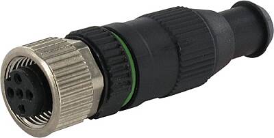7000-12602-0000000 M12 female 0° A-cod. IDC 4-pol., 0,25 - 0,5mm², 4 - 5,1mm - 1
