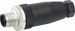 7000-12701-0000000 M12 male 0° A-cod. screw terminal 4-pol., max. 0,75mm², 4 - 6mm