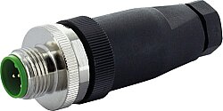 7000-12722-0000000 M12 male 0° A-cod. screw terminal 5-pol., max. 0,75mm², 4 - 6mm