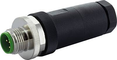 7000-12762-0000000 M12 male 0° A-cod. screw terminal 5-pol., max. 0,75mm², 6 - 8mm - 1
