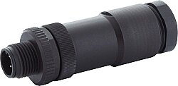 7000-12801-0000000 M12 male duo 0° A-cod. screw terminal 5-pol., max. 0,75mm², 2,1 - 3mm, 4 - 5mm