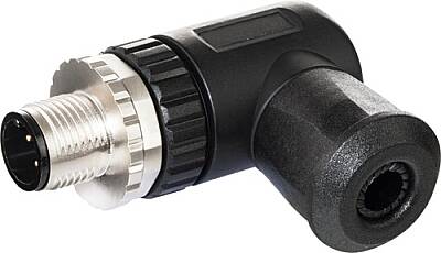 7000-12851-0000000 M12 male 90° A-cod. screw terminal 5-pol., 0,14 - 1,5mm², 2,5 - 8mm - 1