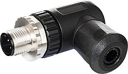 7000-12854-0000000 M12 male 90° A-cod. screw terminal 4-pol., 0,14 - 1,5mm², 2,5 - 8mm