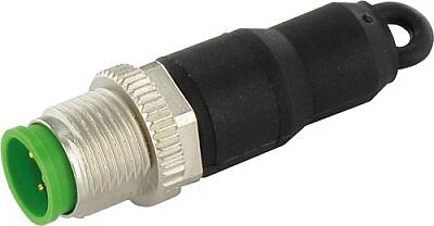 7000-13482-0000000 M12 MALE 0° CODING PLUG JUMPER 1-3 - 1