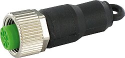 7000-14091-0000000 Bus terminating plug M12 female B-cod. Termination resistor, Profibus