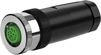 7000-17321-0000000 M12 female 0° A-cod. screw terminal 8-pol., max. 0.5mm², 6 - 8mm - 1