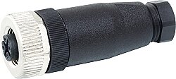 7000-20141-0000000 M12 female 0° C-cod. IDC 3-pol., max. 0,75mm², 4 - 6mm