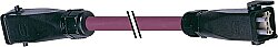 7000-33011-9640500 DESINA HYBRIDFIELDBUS PUR 2x0.34 + 4x1,5 violet 5m