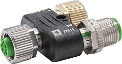 7000-44161-0000000 T-Coupler M12 female / M12 male + female B-cod. 5-pol., Profibus