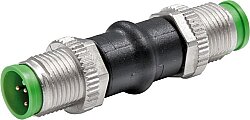 7000-44201-0000000 Adaptor M12 male / M12 male B-cod. shielded 4-pol., Profibus