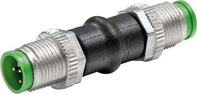 7000-44201-0000000 Adaptor M12 male / M12 male B-cod. shielded 4-pol., Profibus - 1