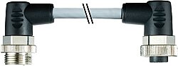 7000-50051-9610800 7/8'' male 90° / 7/8'' female 90° PUR 5x1.5 gy UL/CSA+drag ch. 8m