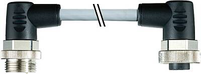 7000-50051-9611000 7/8'' male 90° / 7/8'' female 90° PUR 5x1.5 gy UL/CSA+drag ch. 10m - 1