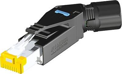 7000-74031-0000000 RJ45 Professional male 45° IDC 8-pol., 0,14 - 0,34mm², 4,5 - 9mm, shielded, CAT6 - 1