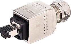 7000-74041-0000000 Push Pull RJ45 male 0° IDC 4-pol., 0,14 - 0,34mm², 4,5 - 11mm, shielded, CAT5