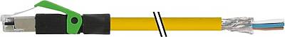 7000-74101-6750200 RJ45 male 0° with cable shielded PUR 1x4xAWG22 shielded ye UL/CSA+drag ch. 2m - 1