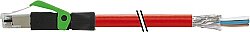 7000-74101-7920750 RJ45 male 0° with cable shielded PUR 1x4xAWG22 shielded rd UL/CSA+drag ch. 7.5m