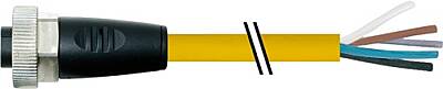 7000-78021-P540750 7/8'' female 0° with cable PUR 5x1.5 ye UL/CSA+drag ch. 7.5m - 1