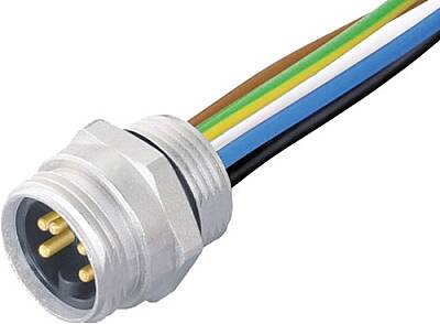 7000-78341-9780020 7/8'' male recept. front Wires 5x0.75 0.2m - 1