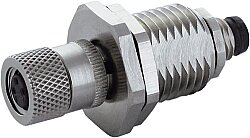 7000-88111-0000000 M8 panel feed through male / female 0° A-cod. 3-pol., shielded