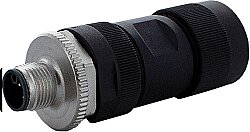 7000-P3591-0000000 M12 Power male 0° K-cod. screw terminal 5-pol., max. 2,5mm², 8 - 13mm