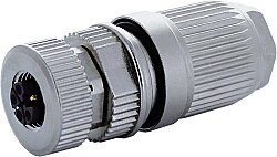 7000-P4421-0000000 M12 Power female 0° L-cod. IDC 5-pol., 0,75 - 1,5mm², 5,8 - 13,5mm, shielded