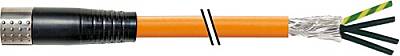 7000-P8021-P132000 MQ15 female 0° with cable shielded 600V AC type 3 PUR 4x2.5 or UL/CSA+drag ch. 20m - 1