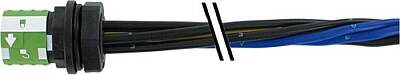 7000-P8091-P820100 MQ15 female recept. front 600V AC type 3 PVC-wires 4x2,5 1m - 1