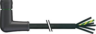 7000-P8131-P640750 MQ15 female 90° with cable 600V AC type 3 PUR 6x1.5 bk UL/CSA+drag ch. 7,5m - 1