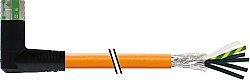 7000-P8331-P111500 MQ15-X-Power female 270° shielded with cable PUR 4x2,5+2x1,5 shielded or UL/CSA+drag ch. 15m