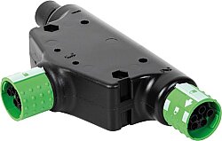 7000-P8401-0000000 T-Coupler MQ15 male / 2x MQ15 female