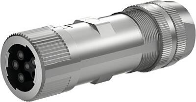 7000-P8572-0000000 MQ15 female shielded field-wireable 600V AC Typ 3 6-pol., max. 2.5mm², 7 - 14mm - 1