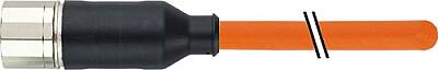 7000-PS501-8610600 M23 FEMALE 0° 6POLE PVC (4G1,5+(2x1,5)C)C 6m - 1