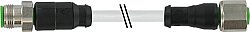 7002-40041-2150350 M12 male 0° / M12 female 0° A-cod. V2A PVC 5x0.34 gy UL/CSA 3.5m