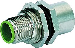 7002-48111-0000000 M12 bulkhead receptacles V2A