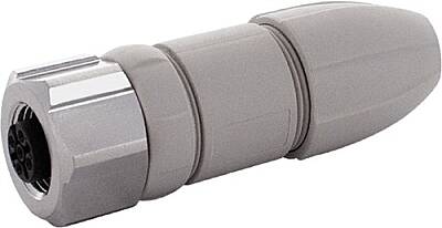 7024-12901-0000000 M12 female 0° A-cod. screw terminal F&B Pro 4-pol., 0,25 - 1,0mm², 3,5 - 6mm - 1